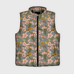 Женский жилет Жёлтые трясогуски, цвет: 3D-черный