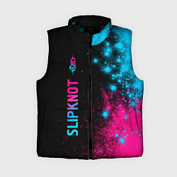 Женский жилет Slipknot - neon gradient: по-вертикали