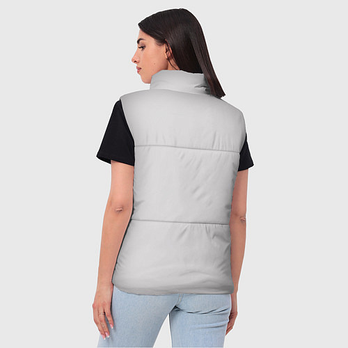 Женский жилет Милая улыбка / 3D-Красный – фото 4