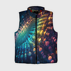 Женский жилет Радужные блики нейроарт