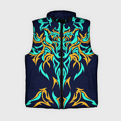 Женский жилет Колючий, цвет: 3D-черный