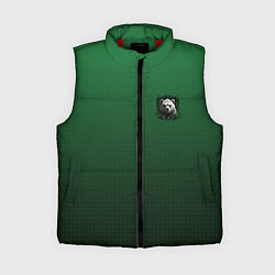 Женский жилет Победоносный медведь, цвет: 3D-красный