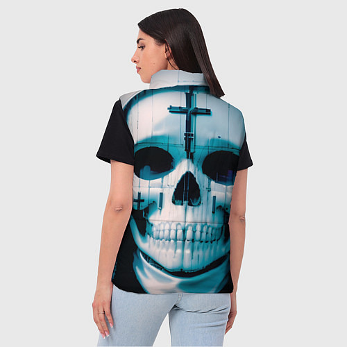 Женский жилет Проклятие монахини / 3D-Черный – фото 4