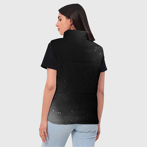 Женский жилет Five Finger Death Punch glitch на темном фоне: над / 3D-Черный – фото 4