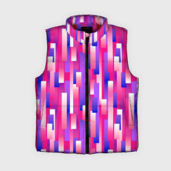 Женский жилет Градиентные прямоугольники, цвет: 3D-красный