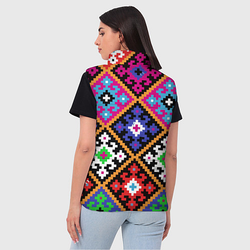 Женский жилет Колорит / 3D-Черный – фото 4