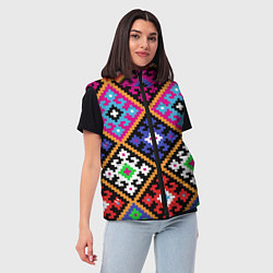 Женский жилет Колорит, цвет: 3D-черный — фото 2