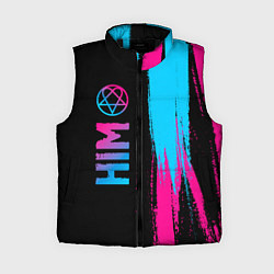 Женский жилет HIM - neon gradient: по-вертикали