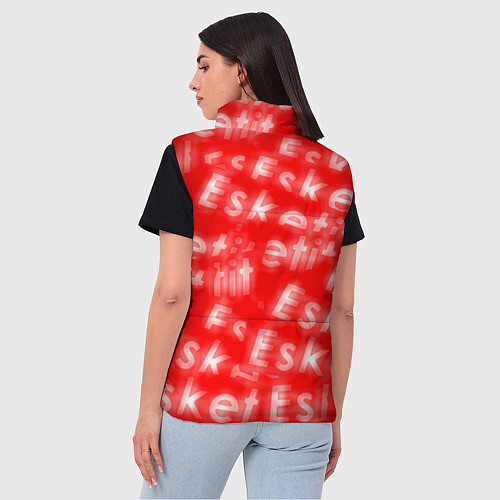 Женский жилет Esskeetit Lil Pump / 3D-Светло-серый – фото 4