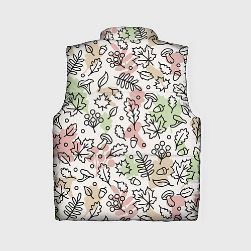 Женский жилет Осень - бежевый / 3D-Светло-серый – фото 2