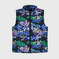 Женский жилет Граффити паттерн