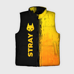 Женский жилет Stray - gold gradient: по-вертикали