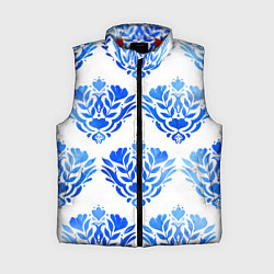 Женский жилет Floral pattern - watercolor, цвет: 3D-красный