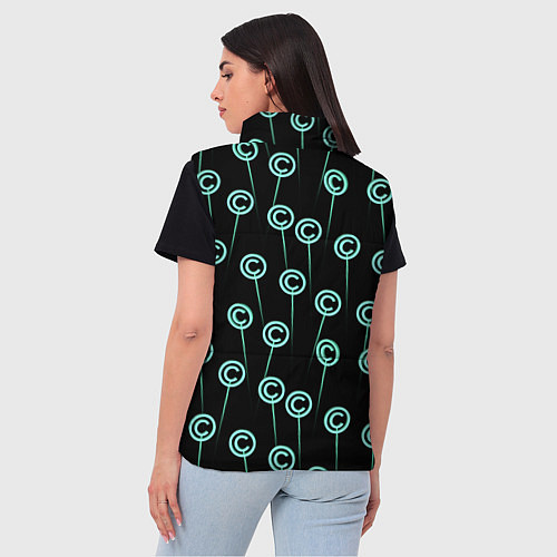 Женский жилет Эмблемы авторского права / 3D-Красный – фото 4