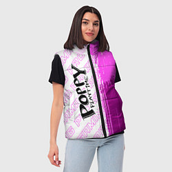 Женский жилет Poppy Playtime pro gaming по-вертикали, цвет: 3D-черный — фото 2