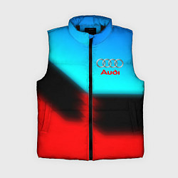 Женский жилет AUDI sport brend color