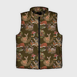 Женский жилет Разные животные