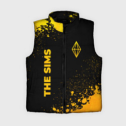 Женский жилет The Sims - gold gradient вертикально