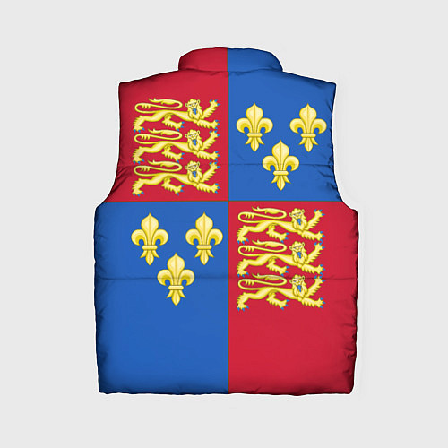 Женский жилет Рыцарское сюрко Ричарда Львиное Сердце / 3D-Светло-серый – фото 2