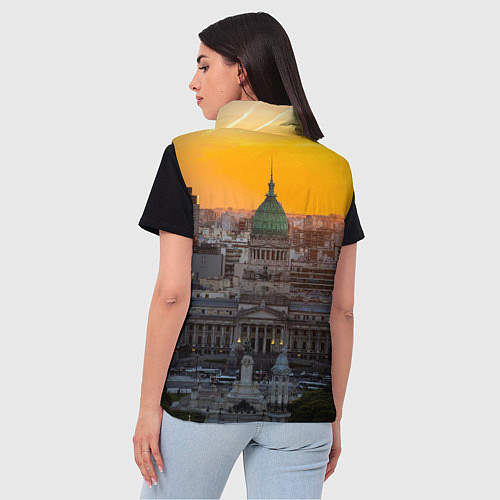 Женский жилет Буэнос-Айрес / 3D-Черный – фото 4