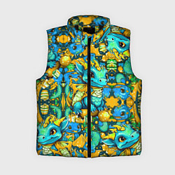 Женский жилет Милые новогодние дракончики