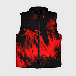 Женский жилет Красное пламя