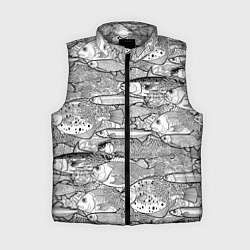 Женский жилет Экзотические рыбы в кораллах