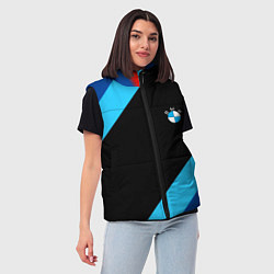 Женский жилет BMW line, цвет: 3D-светло-серый — фото 2