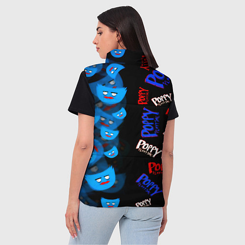 Женский жилет Poppy Playtime games / 3D-Светло-серый – фото 4