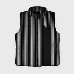 Женский жилет Visual zebra stripes, цвет: 3D-черный