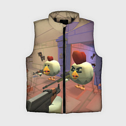 Женский жилет Чикен ган - скрин, цвет: 3D-черный