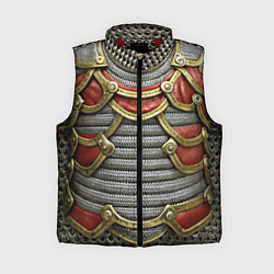 Женский жилет Доспехи броня рыцаря, цвет: 3D-красный