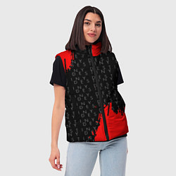 Женский жилет Дестини паттерн шутер краски, цвет: 3D-светло-серый — фото 2