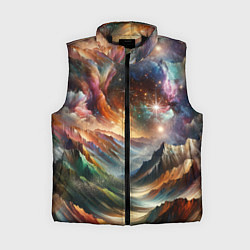 Женский жилет Горы и блеск