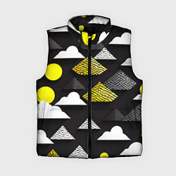 Женский жилет Минимализм в облаках