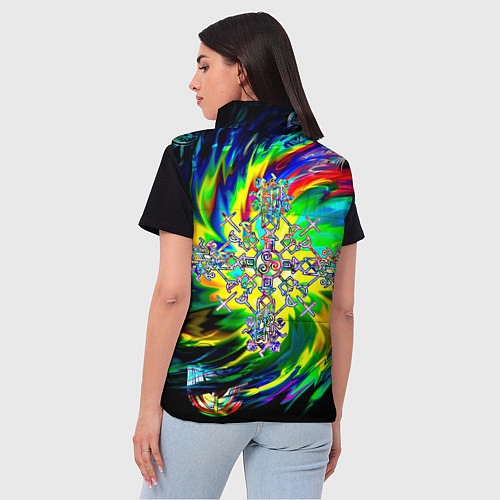 Женский жилет Став обнуление негатива / 3D-Черный – фото 4