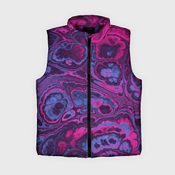 Женский жилет Абстрактный разноцветный узор