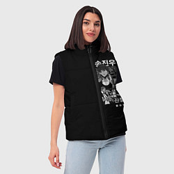 Женский жилет NoSolo Leveling, цвет: 3D-черный — фото 2