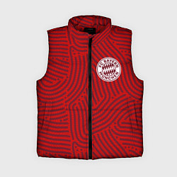 Женский жилет Bayern отпечатки, цвет: 3D-красный
