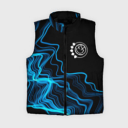 Женский жилет Blink 182 sound wave, цвет: 3D-черный