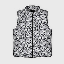 Женский жилет Пикселированный городской серый камуфляж, цвет: 3D-светло-серый