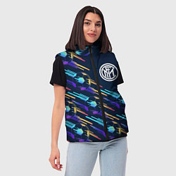 Женский жилет Inter градиентные мячи, цвет: 3D-черный — фото 2