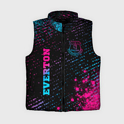 Женский жилет Everton - neon gradient вертикально, цвет: 3D-черный