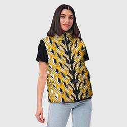 Женский жилет Жёлтая техно броня, цвет: 3D-светло-серый — фото 2