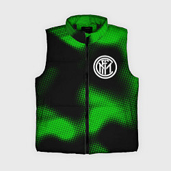Женский жилет Inter sport halftone, цвет: 3D-черный