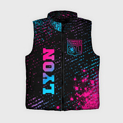 Женский жилет Lyon - neon gradient вертикально, цвет: 3D-черный