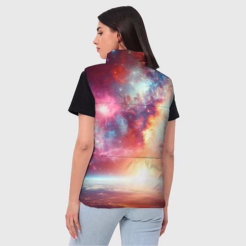 Женский жилет В глаза смотри / 3D-Черный – фото 4