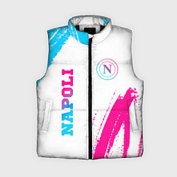 Женский жилет Napoli neon gradient style вертикально, цвет: 3D-черный