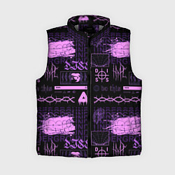 Женский жилет Underground pattern color