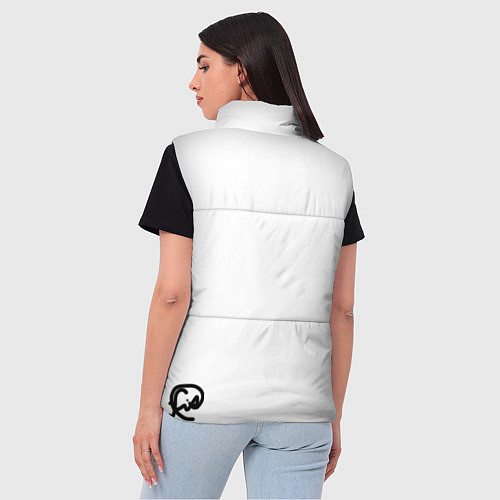 Женский жилет МАМЕН ХАЦКЕР / 3D-Светло-серый – фото 4